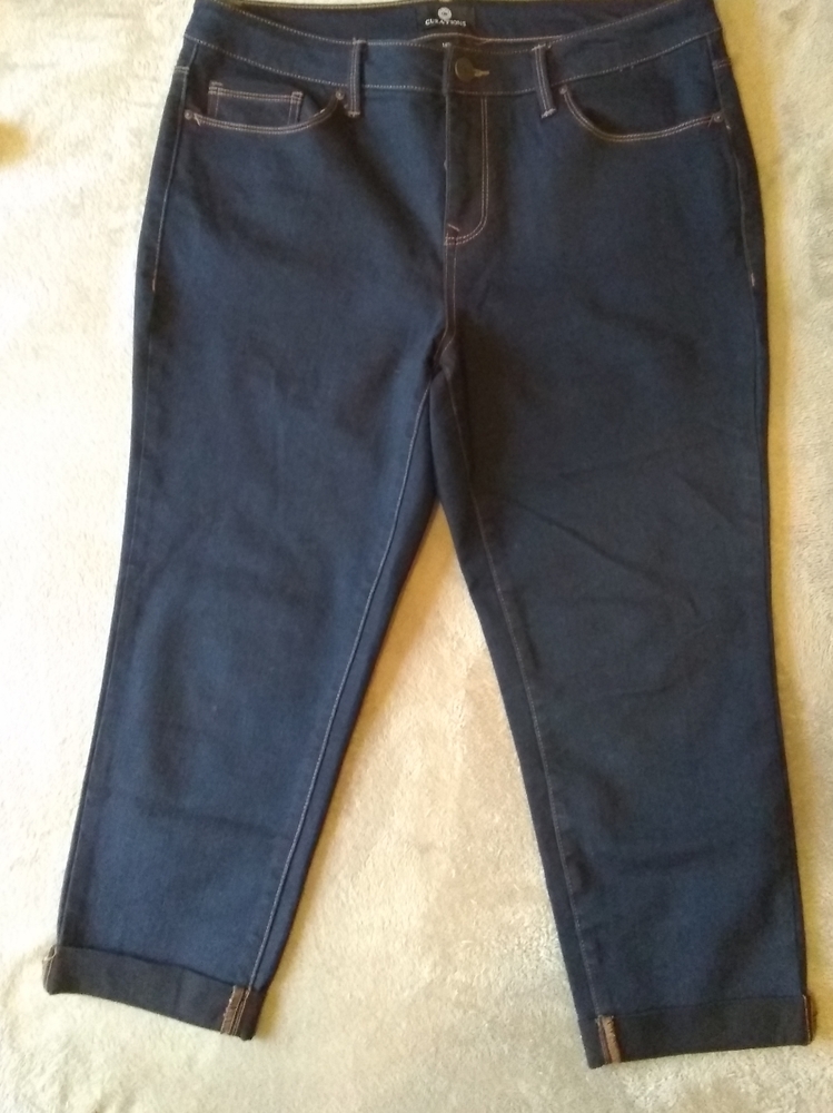 Curations cuffed cropped jeans 14P